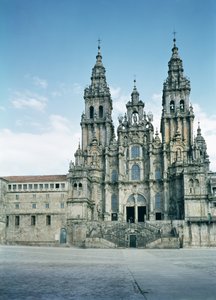 Vista de la fachada oeste, construida entre 1738-50